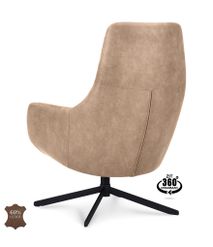 Draaifauteuil MONTANA - Leder Liver XLC-30-0000002