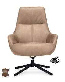 Draaifauteuil MONTANA - Leder Liver XLC-30-0000002