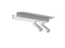 Plafondlamp rechthoek NOVA - Zwart FLT NOVA280