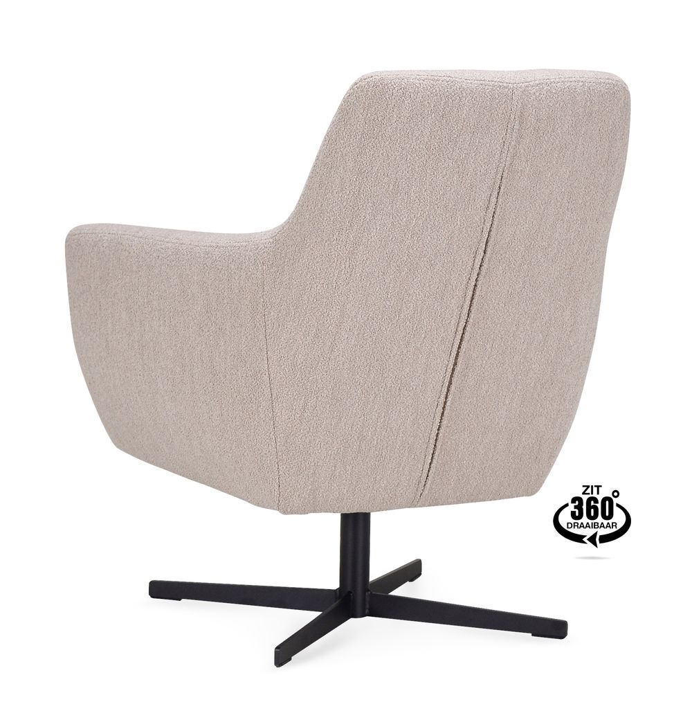 Draaifauteuil ELARA - Natural XLC-33-0000001