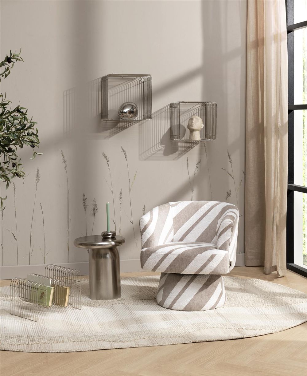 Bijzettafel GIO - Zilver CCM 53157CHR