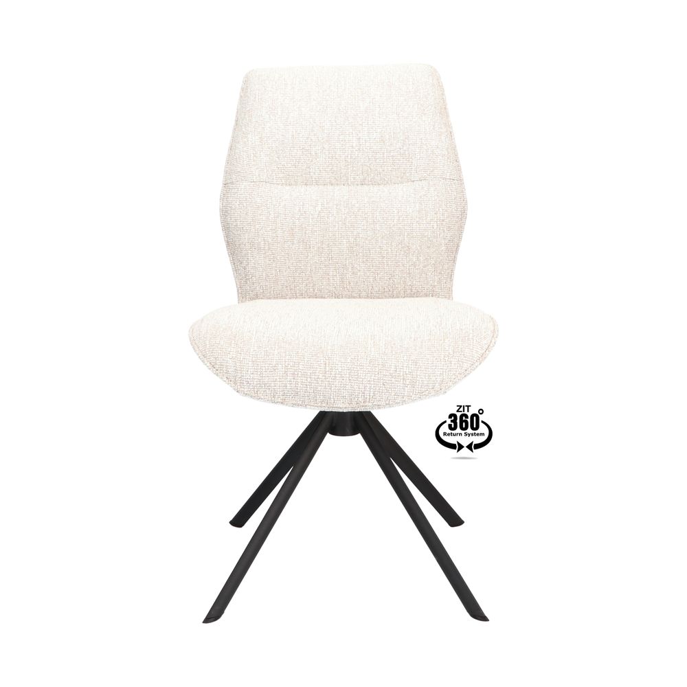 Draaibare eetkamerstoel LUMI - Linen XLC-41-0000002