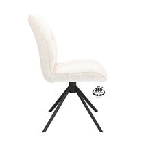 Draaibare eetkamerstoel LUMI - Linen XLC-41-0000002