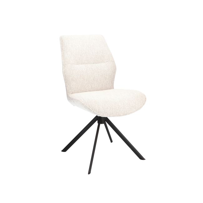 Draaibare eetkamerstoel LUMI - Linen