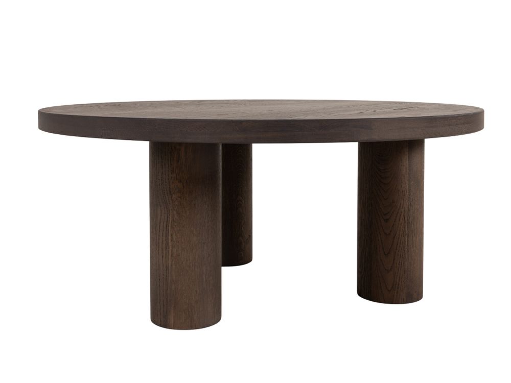 Salontafel MONROE - Donker eikenhout C-KOM-935-642