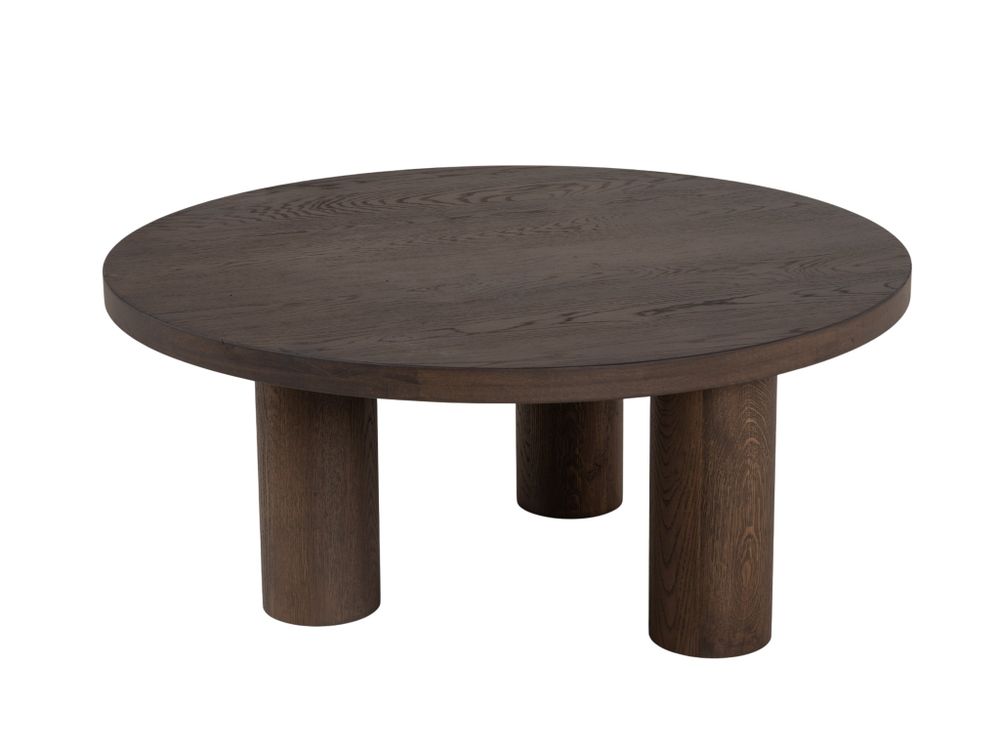 Salontafel MONROE - Donker eikenhout C-KOM-935-642