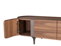 Tv-meubel WALNUT - Walnootfineer/Brons XLC-42-0000001
