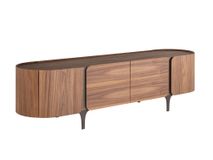 Tv-meubel WALNUT - Walnootfineer/Brons XLC-42-0000001