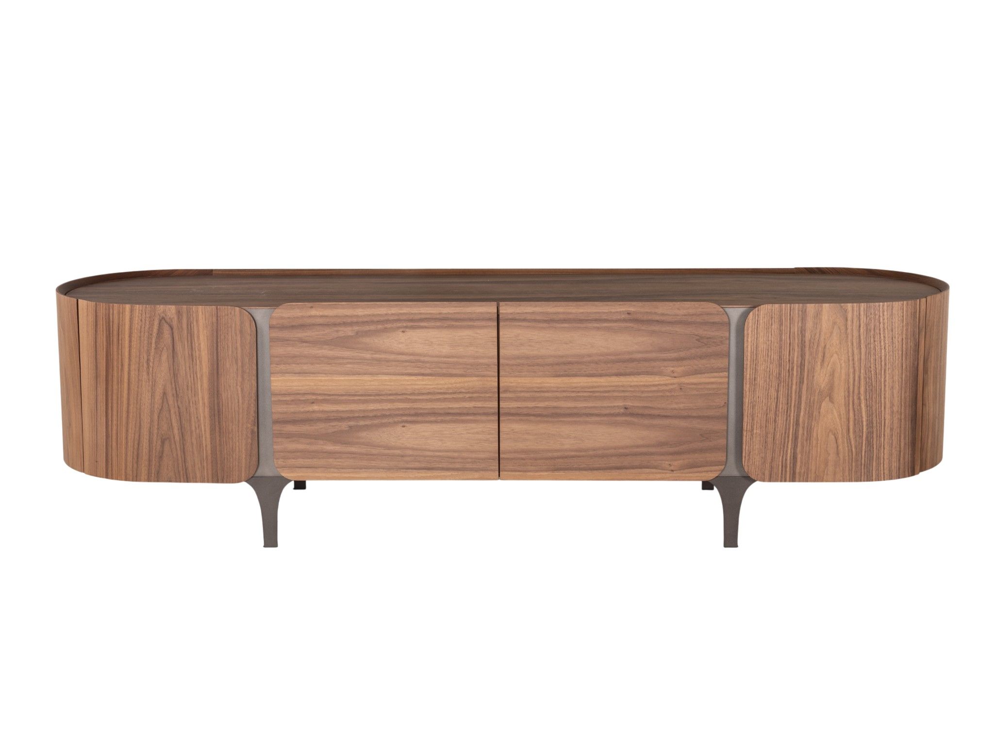 Tv-meubel WALNUT - Walnootfineer/Brons XLC-42-0000001