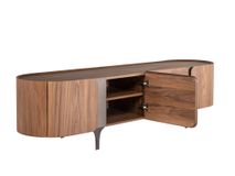 Tv-meubel WALNUT - Walnootfineer/Brons XLC-42-0000001