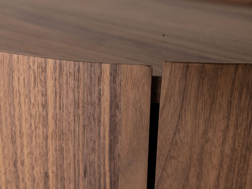 Tv-meubel WALNUT - Walnootfineer/Brons XLC-42-0000001