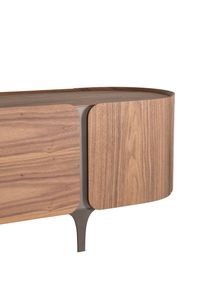 Tv-meubel WALNUT - Walnootfineer/Brons XLC-42-0000001