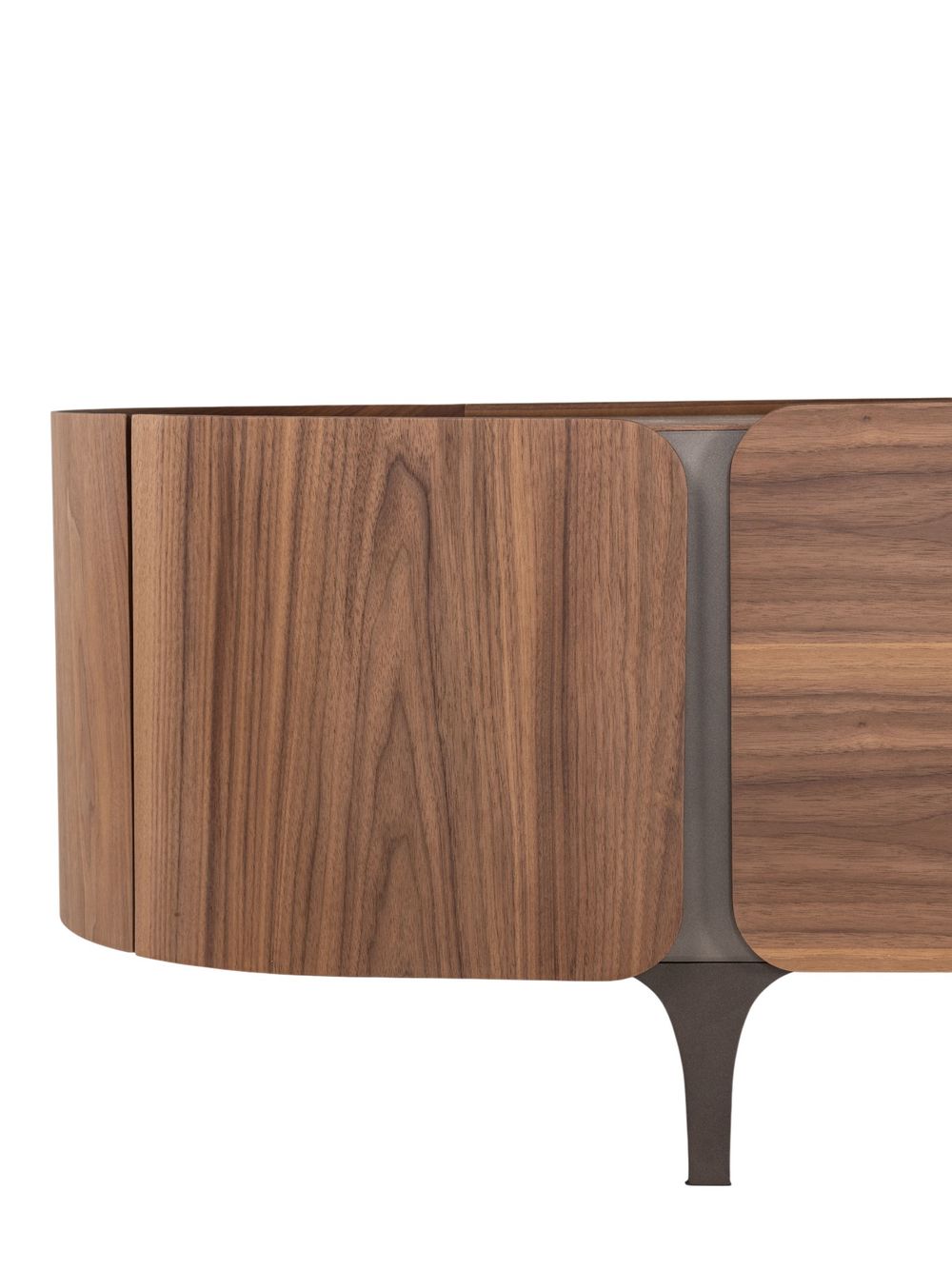 Tv-meubel WALNUT - Walnootfineer/Brons XLC-42-0000001