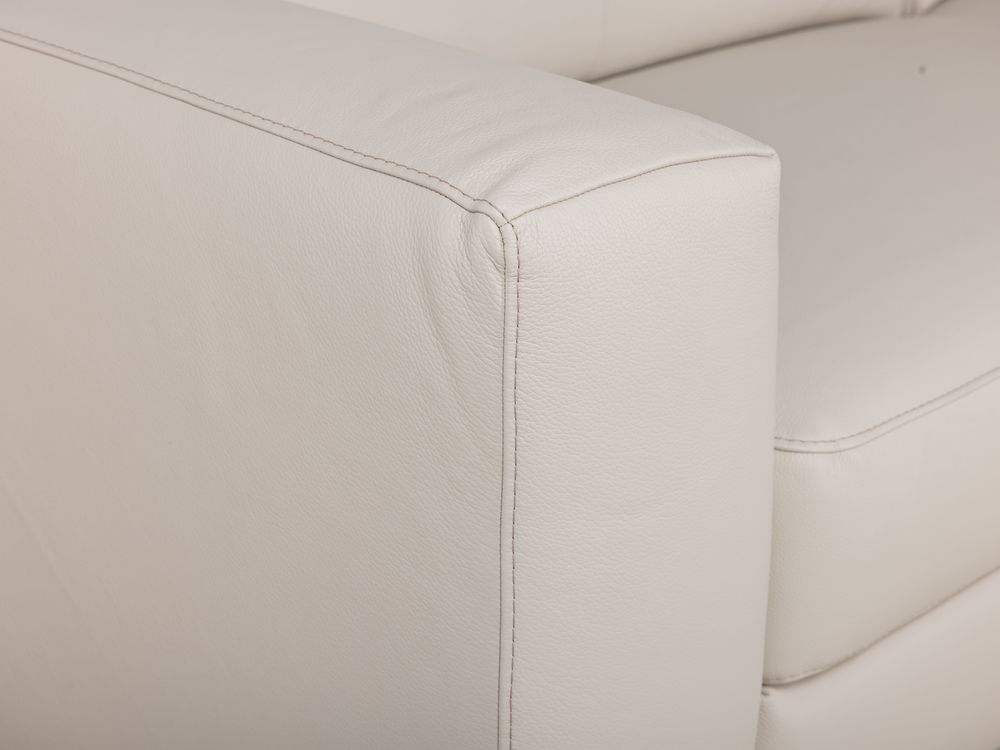 3-zit incl. elektr. relaxen COLORADO - Beige leder ROM-45-001-MAN