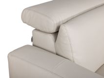 3-zit incl. elektr. relaxen COLORADO - Beige leder ROM-45-001-MAN