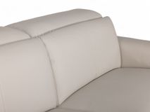 3-zit incl. elektr. relaxen COLORADO - Beige leder ROM-45-001-MAN