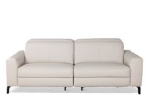 3-zit incl. elektr. relaxen COLORADO - Beige leder ROM-45-001-MAN
