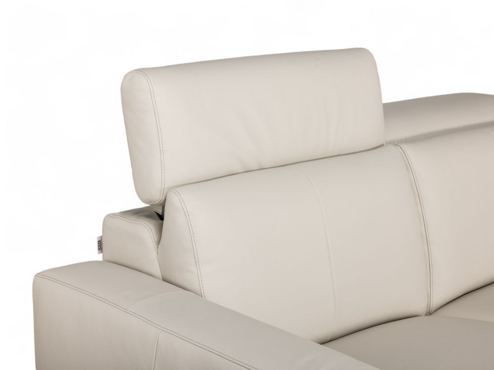 2-zit COLORADO - Beige leder ROM-45-002-MAN