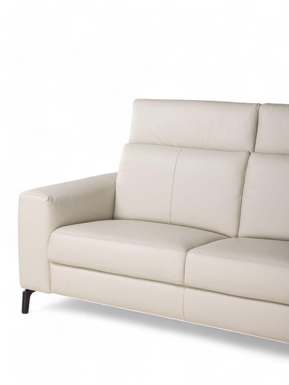 2-zit COLORADO - Beige leder ROM-45-002-MAN