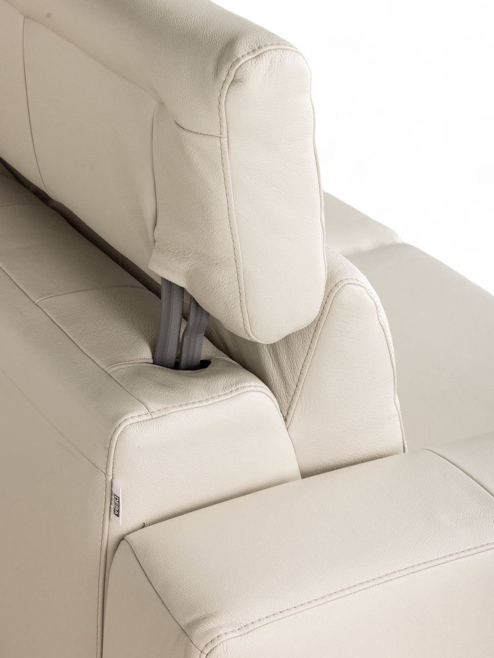 2-zit COLORADO - Beige leder ROM-45-002-MAN