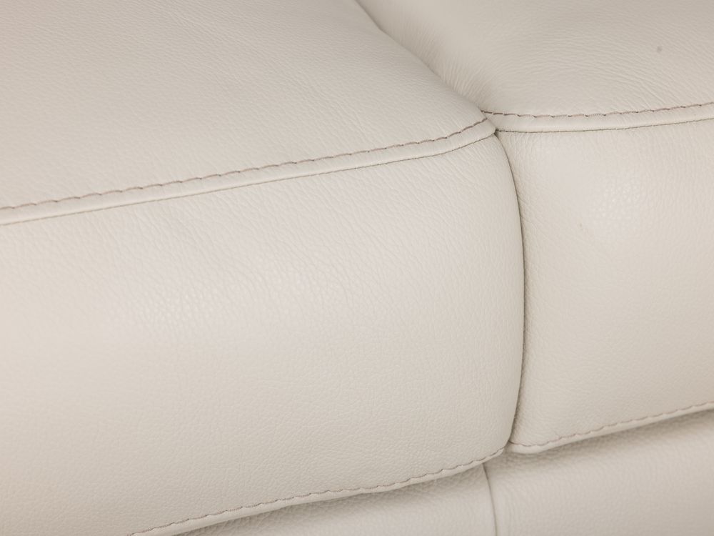 2-zit COLORADO - Beige leder ROM-45-002-MAN