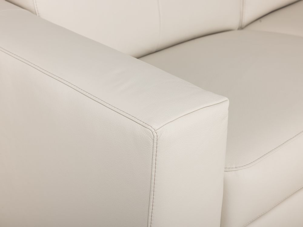 2-zit COLORADO - Beige leder ROM-45-002-MAN