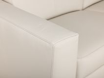 2-zit COLORADO - Beige leder ROM-45-002-MAN