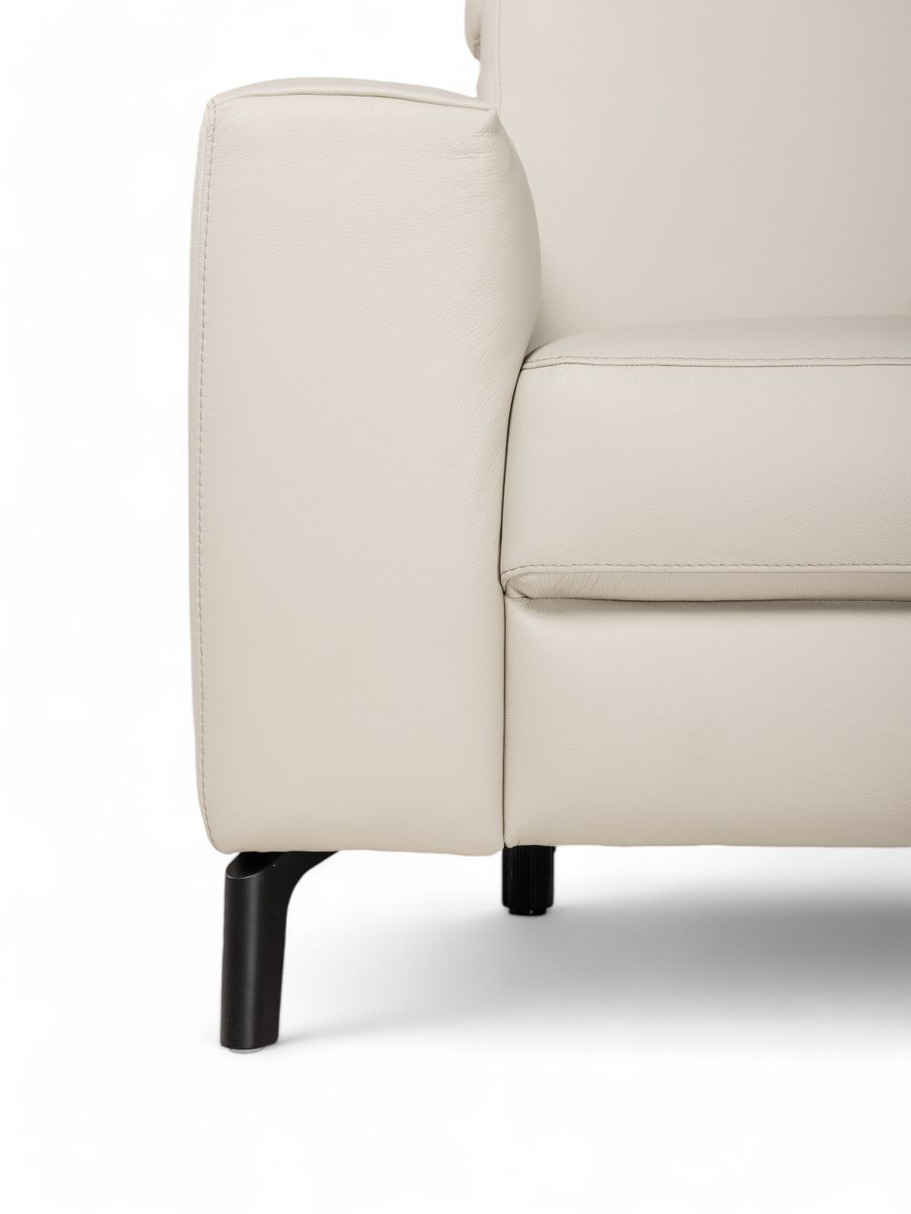 2-zit COLORADO - Beige leder ROM-45-002-MAN