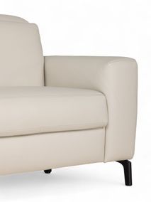 2-zit COLORADO - Beige leder ROM-45-002-MAN