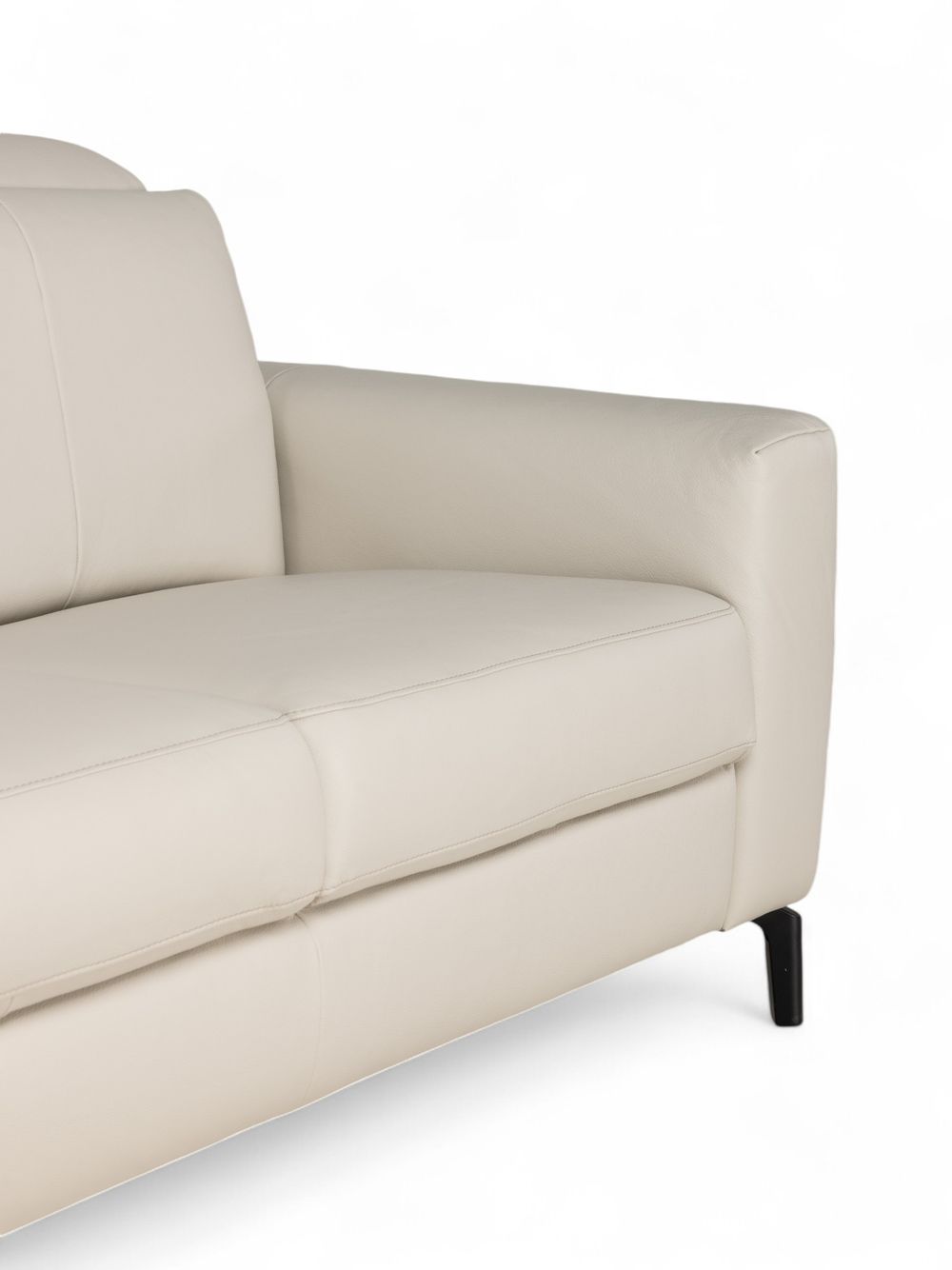 2-zit COLORADO - Beige leder ROM-45-002-MAN