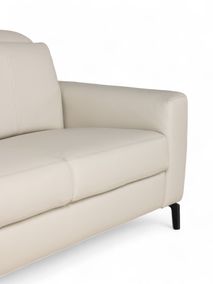 2-zit COLORADO - Beige leder ROM-45-002-MAN