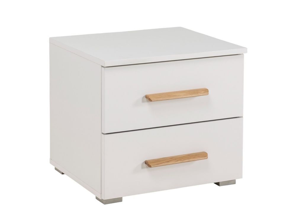 Nachttafel ADITIO - Wit/Eik RCH AD636ZWI