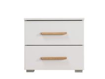 Nachttafel ADITIO - Wit/Eik RCH AD636ZWI