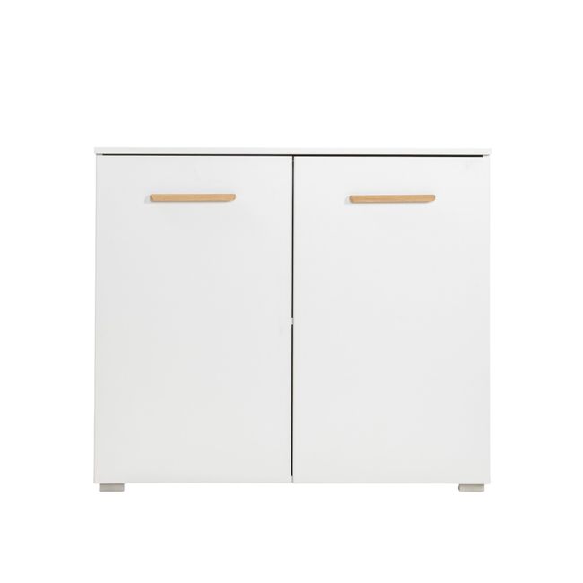 Commode ADITIO - Wit/Eik