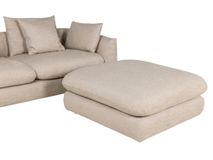 Voetbank CAVALLO - Beige RIV-97-000040-B-M03