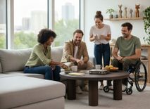 Salontafel MONROE - Donker eikenhout C-KOM-935-642