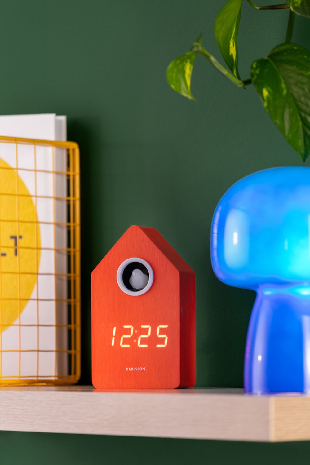 Alarmklok CUCKOO - Mango Yellow PST KA6070OR