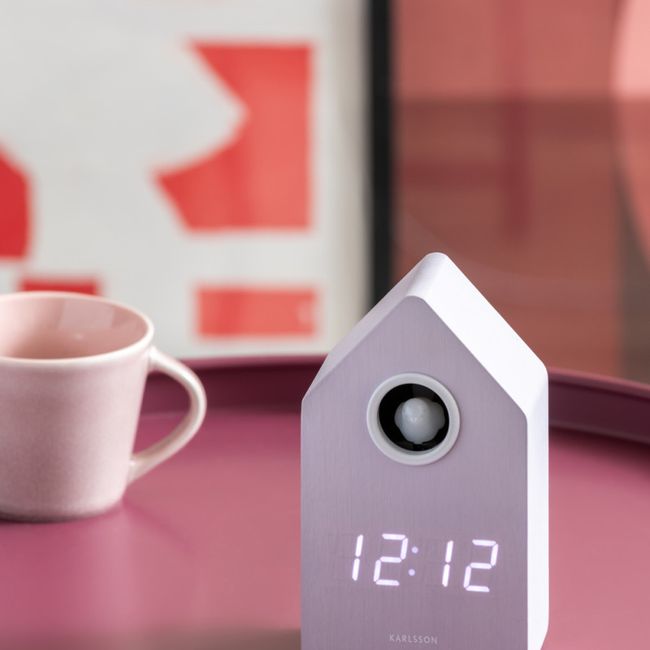 Alarmklok CUCKOO - Soft Purple