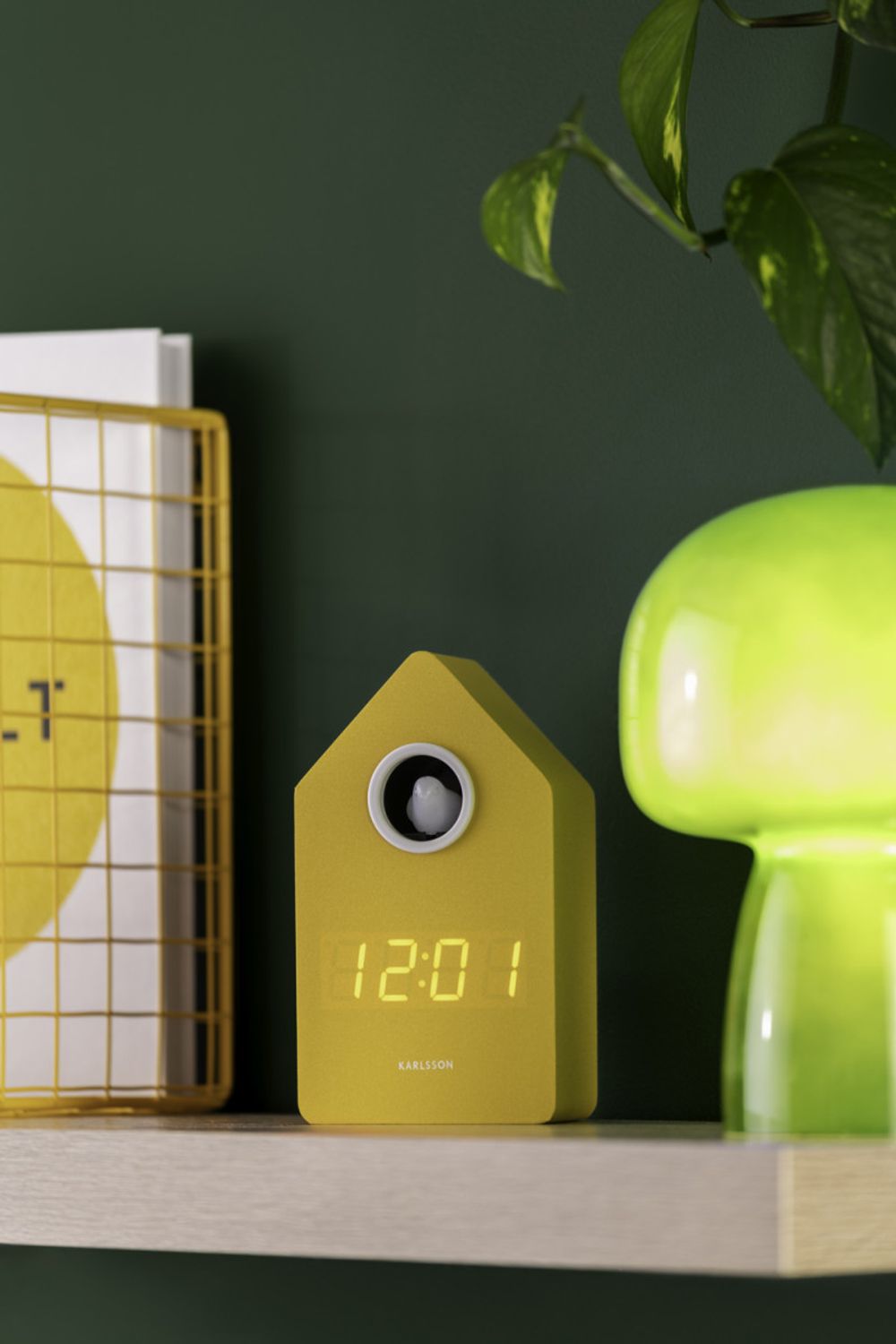 Alarmklok CUCKOO - Mango Yellow PST KA6070YE