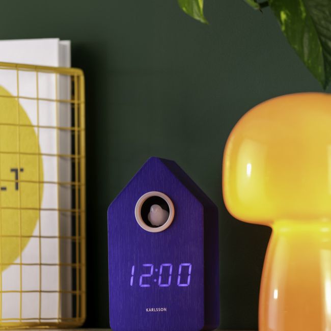 Alarmklok CUCKOO - Soft Purple