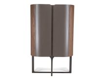 Wandkast WALNUT - Walnootfineer/Brons XLC-42-0000003