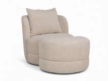 Draaifauteuil LOVELY - Ecru XLC-43-0000004