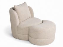 Draaifauteuil LOVELY - Ecru XLC-43-0000004