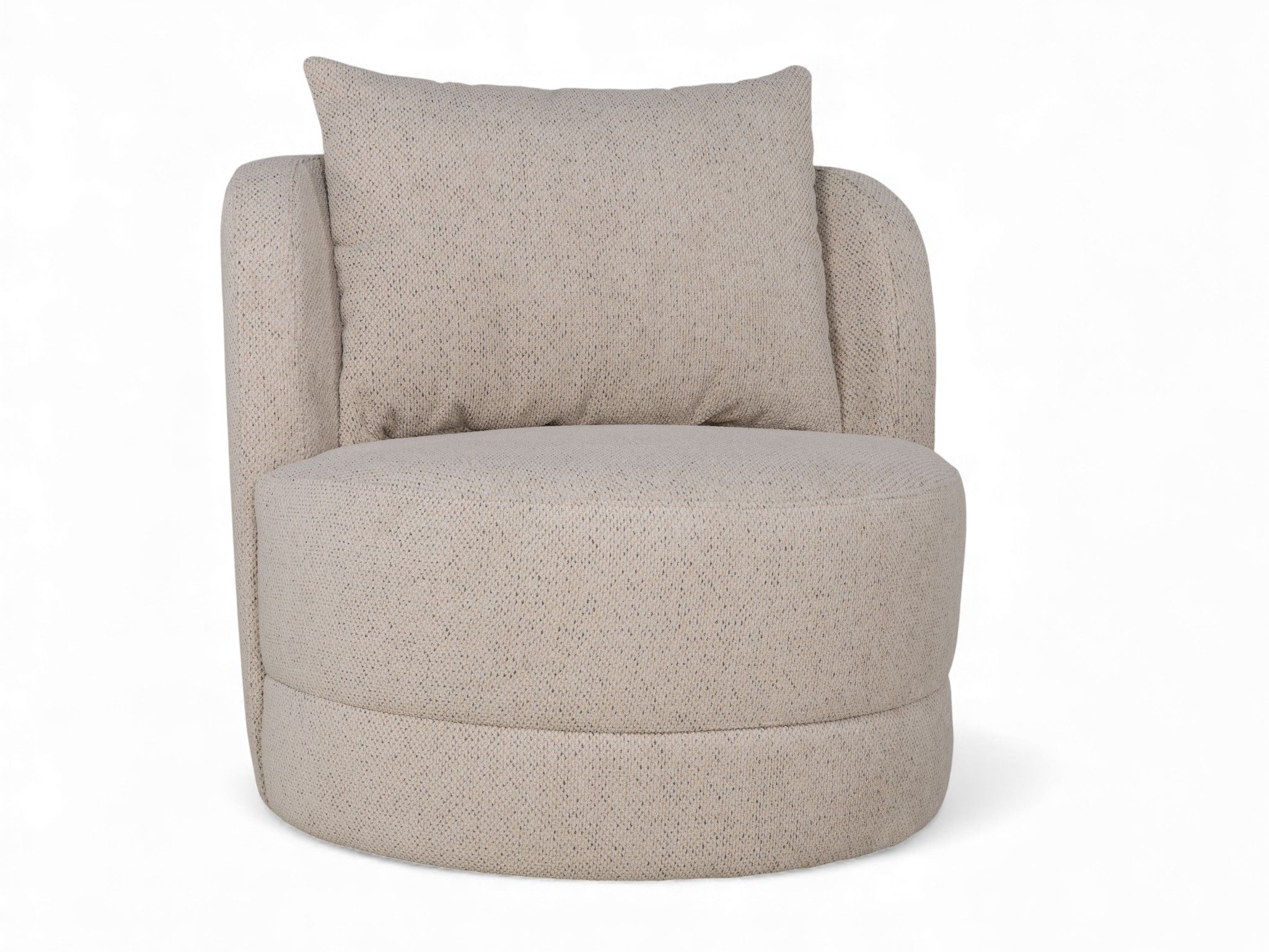 Draaifauteuil LOVELY - Ecru