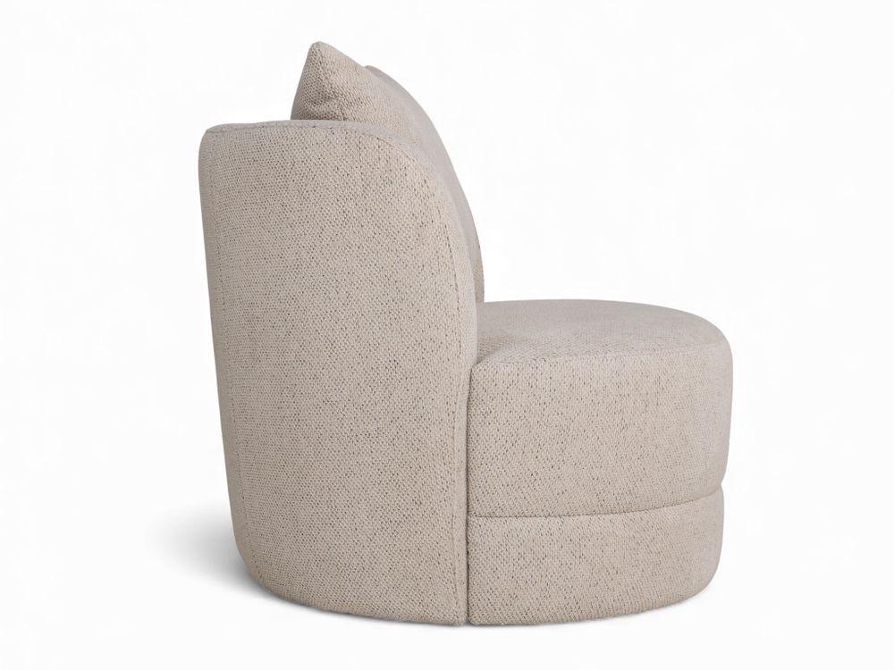 Draaifauteuil LOVELY - Ecru XLC-43-0000004