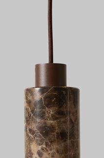 Hanglamp TIVOLI - Bruin Marmer IAR TIVH010BR