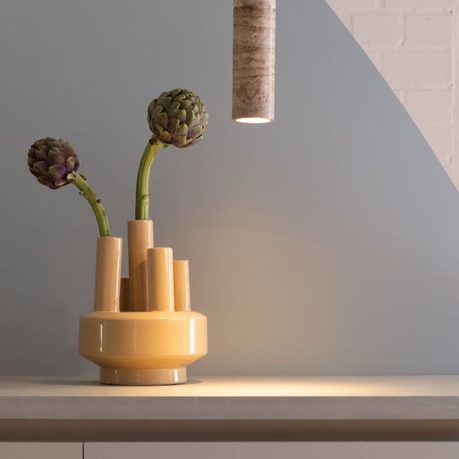 Hanglamp TIVOLI - Zand Travertijn