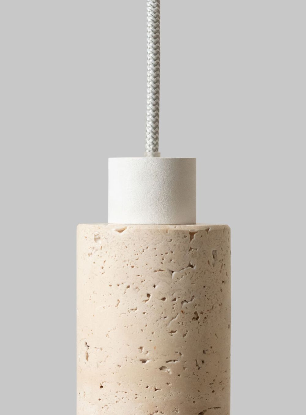 Hanglamp TIVOLI - Wit Travertijn IAR TIVH010WH