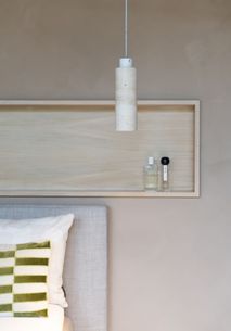 Hanglamp TIVOLI - Wit Travertijn IAR TIVH010WH