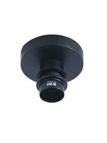 Plafondlamp ANDROS - Zwart / Naturel Zeegras IAR ANDC011BN